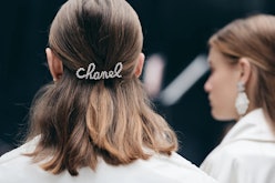 Emma Corrin's Bixie Haircut at Paris Fashion Week