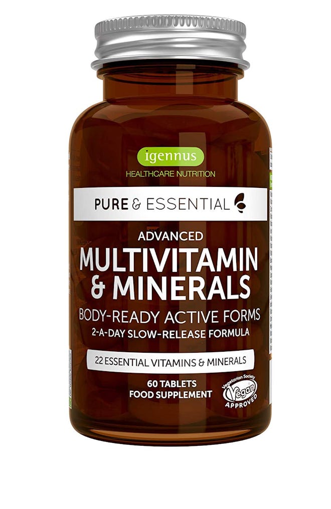 Igennus Healthcare Nutrition Pure & Essential Advanced Multivitamin & Minerals (60 Tablets) 