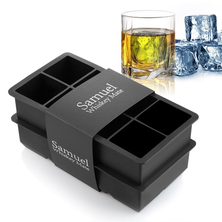 Samuelworld King Size Ice Cube Tray (2-Pack)