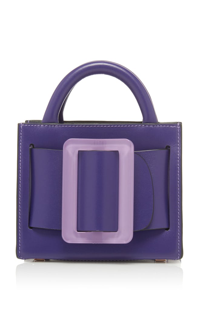 Bobby Mini Buckled Leather Tote