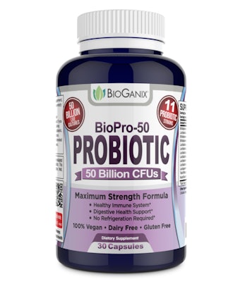 BioGanix BioPro-50 Probiotics (60 Capsules)