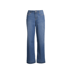 a.n.a Womens High Waisted Wide Leg Trouser Jean