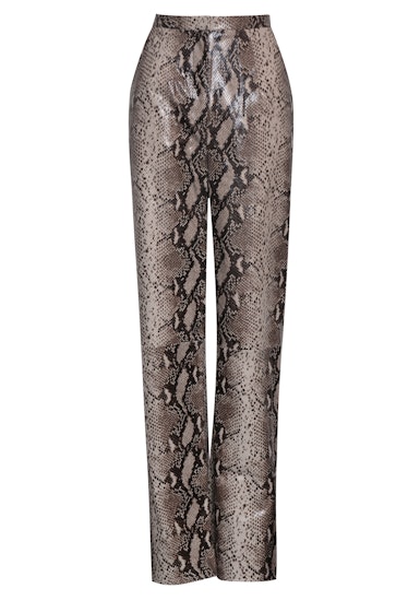 Sofia x Missguided Snake Print Trousers
