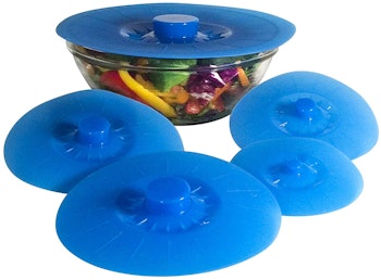 Perfect and Simple Silicone Bowl Lids (5-Pack) 
