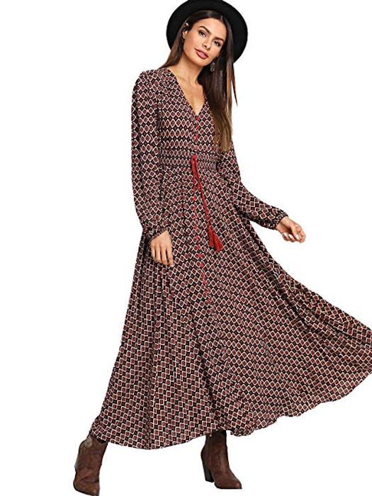 Milumia Button Maxi Dress