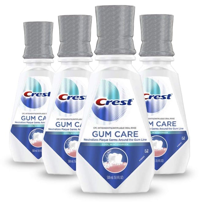 Crest Gum Care Mouthwash, Cool Wintergreen (4-Pack)