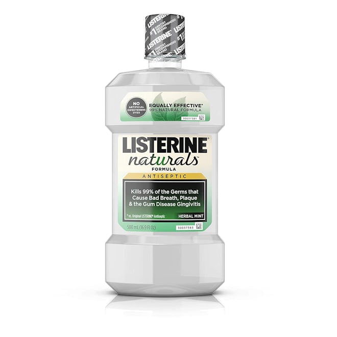 Listerine Naturals Antiseptic Mouthwash, Herbal Mint