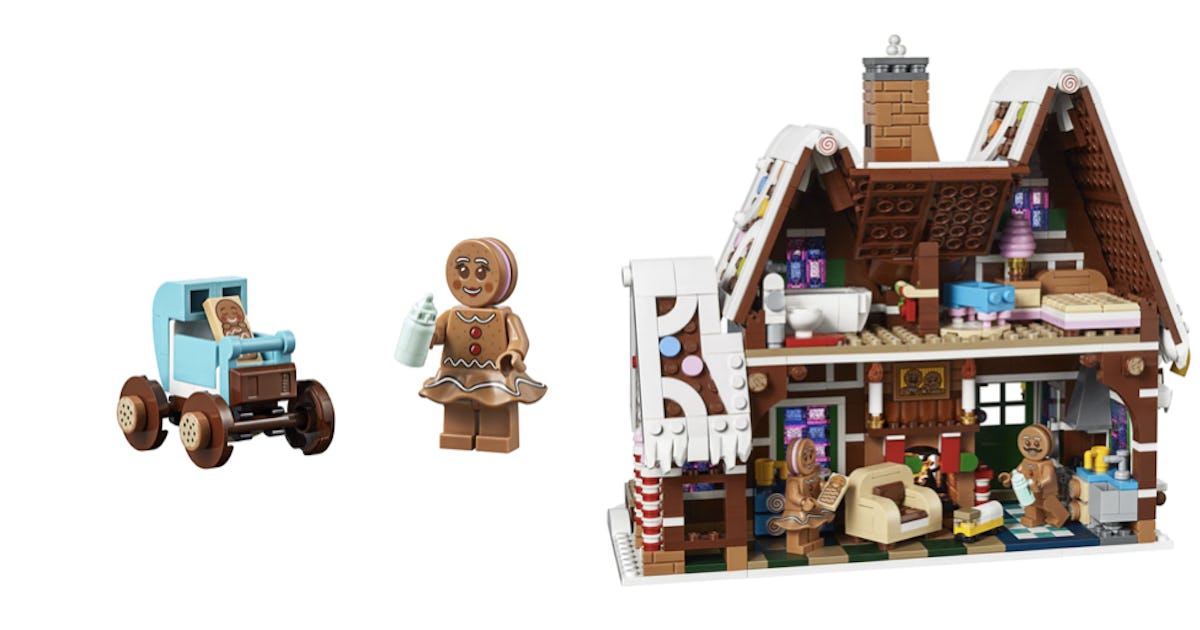 This LEGO Gingerbread House Has 1 477 Pieces Of Pure Winter Magic