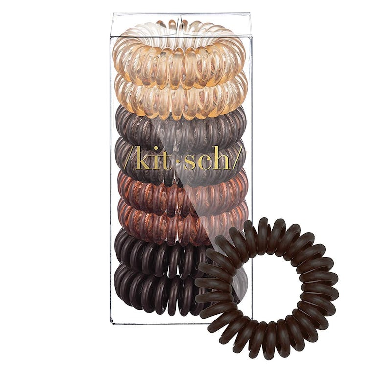 Kitsch Spiral Hair Ties (8 Pack)