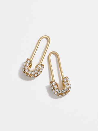 Charmian 18k Gold Vermeil Safety Pin Earrings