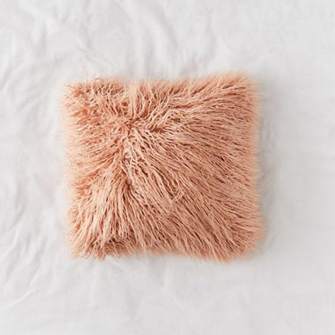 Mila Faux Fur Throw Pillow