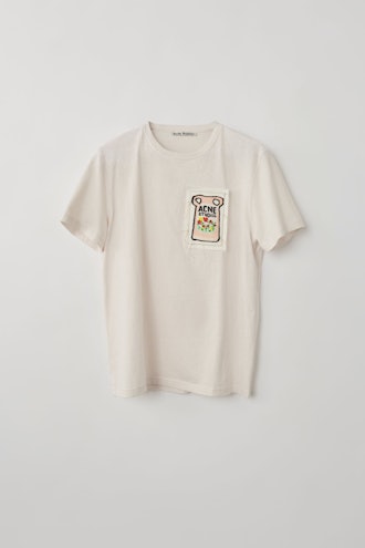 Ceramic-Patch T-Shirt Pale Pink