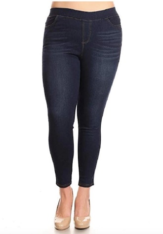 Jvini High-Waisted Pull-On Jeggings