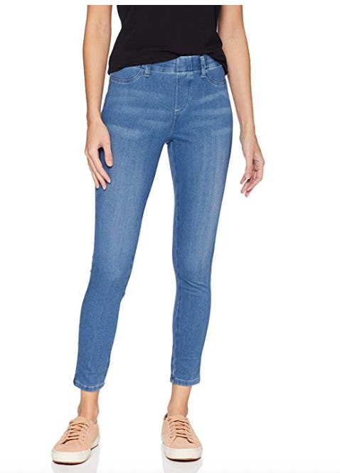 Jeggings Elasticizzati Donna - Vita Media, Taglie Forti - Comfort Tutto Il Giorno