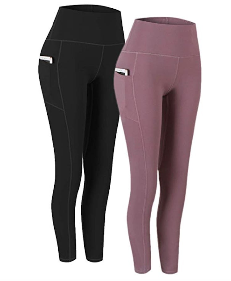 Fengbay High Waist Yoga Pants (2-Pack)