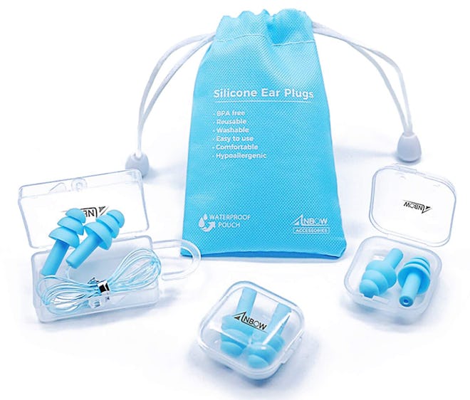 ANBOW Reusable Silicone Earplugs (3-Pack)