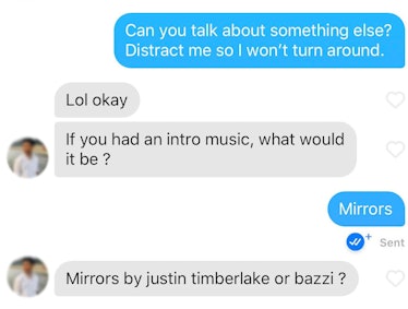 Sending Twilight quotes to Tinder matches is fun for Halloween. 