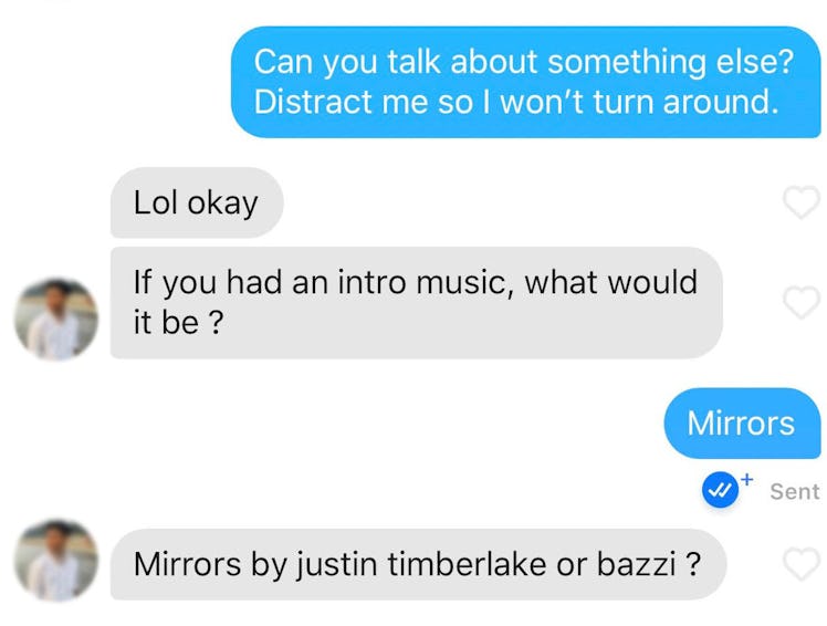 Sending Twilight quotes to Tinder matches is fun for Halloween. 