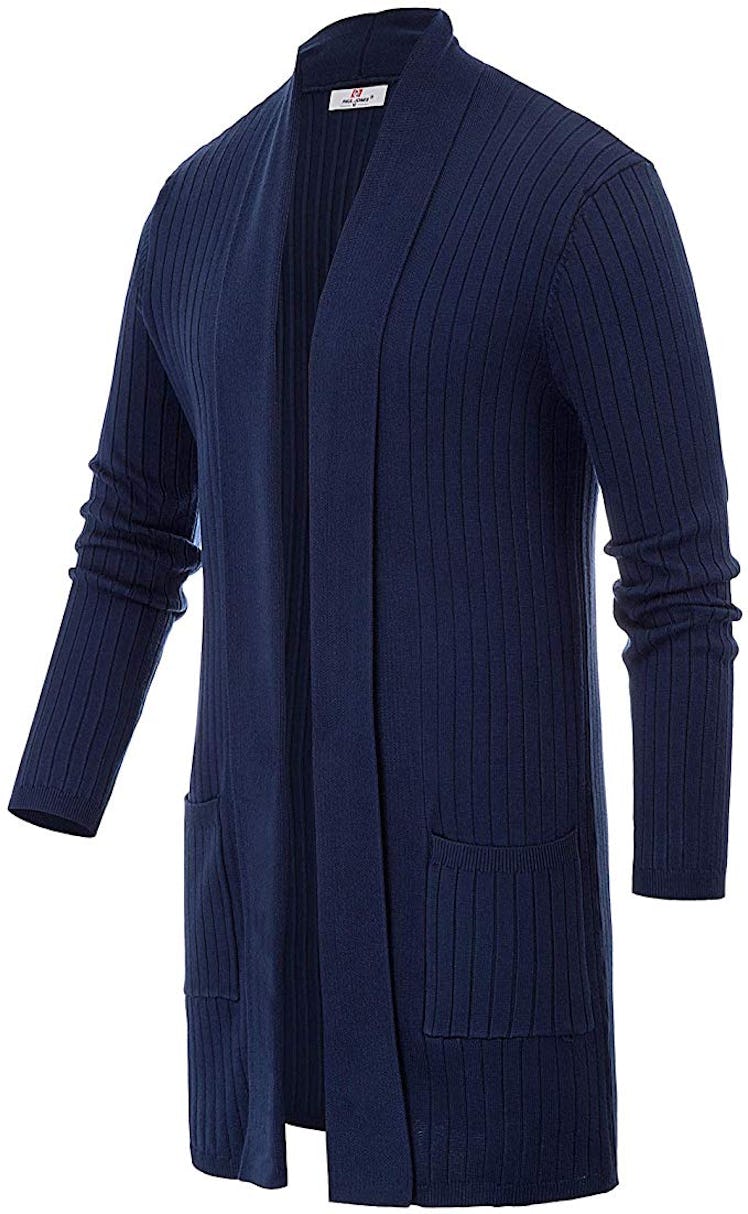 Men's Long Sleeve Cardigan Sweater