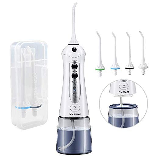 Nicefeel Cordless Water Flosser Teeth Cleaner