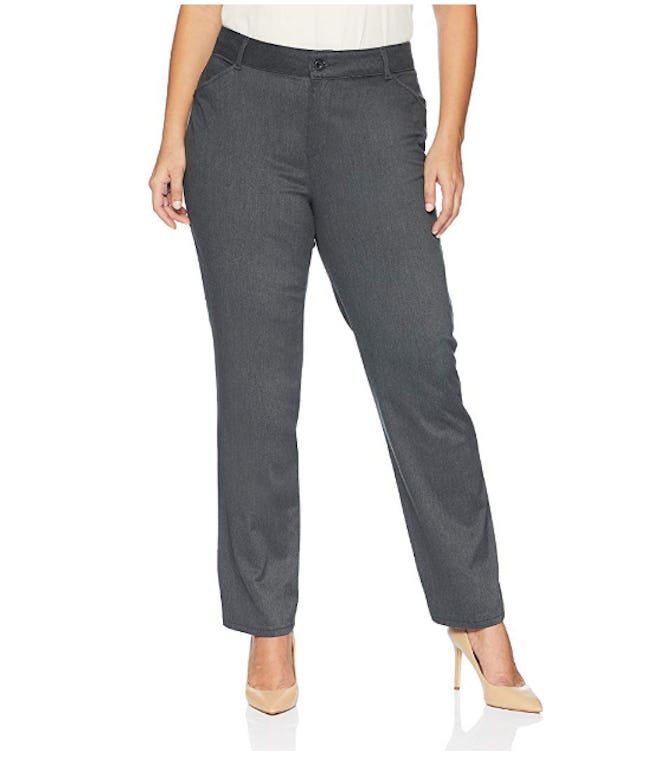 Lee Women's Plus-Size Relaxed-Fit All-Day Straight-Leg Pant