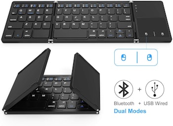 Jelly Comb Foldable Bluetooth Keyboard