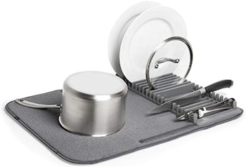 Umbra UDRY Drying Rack and Microfiber Dish Mat