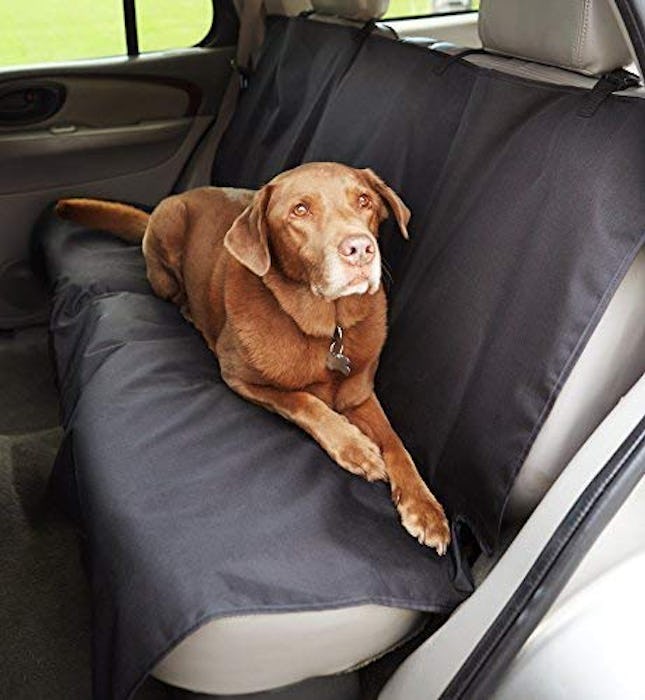 AmazonBasics Waterproof Car Back Bench Seat Cover Protector