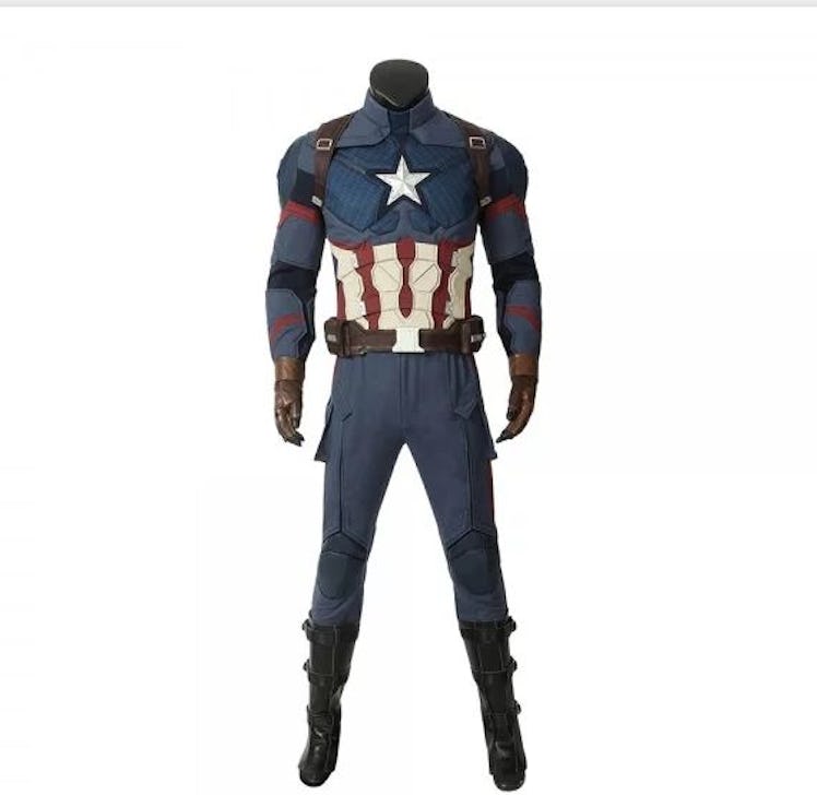 Captain America Suit Cosplay Costume Steve Rogers Avengers Endgame