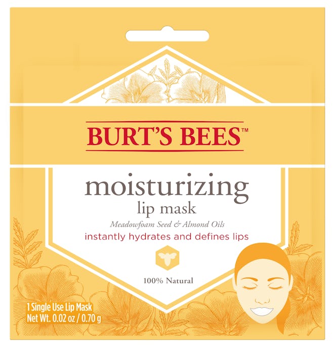 Burt's Bees 100% Natural Moisturizing Lip Mask, Single Use Conditioning Lip Care , 1 Count