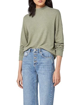  find. Oversized Long Sleeve Jersey Sweater