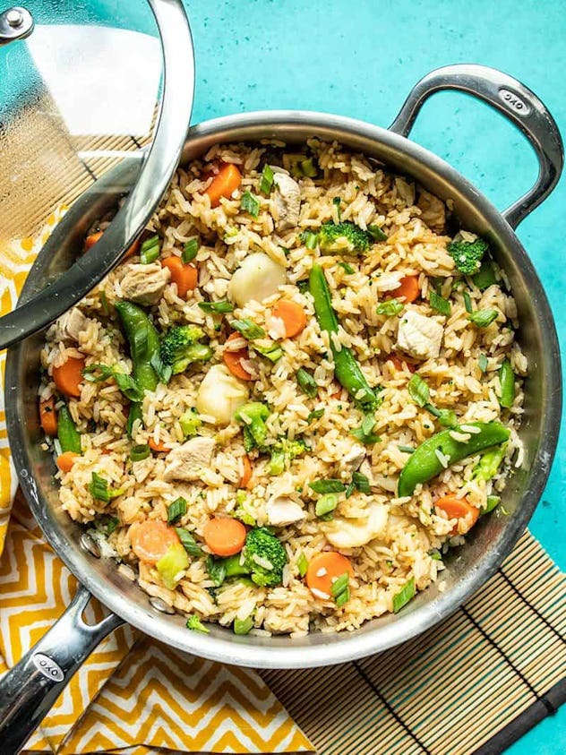 one pot teriyaki chicken and rice