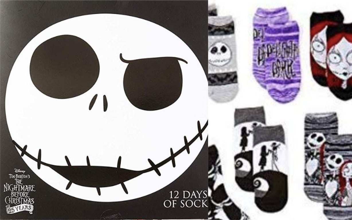 Disney's 'Nightmare Before Christmas' Sock Advent Calendar Is Here