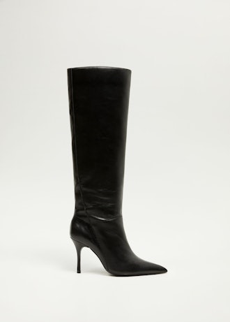 Heel Leather Boot