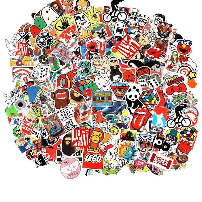 Cool Sticker Vinyl Stickers (100-Pack)
