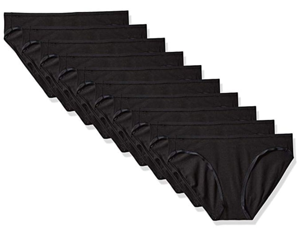 Amazon Essentials Bikini Brief (10-Pack)