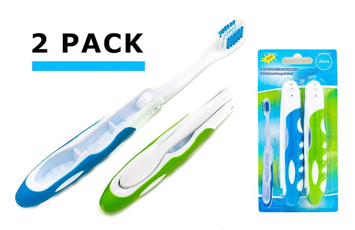 Lingito Travel Toothbrushes (2-Pack)