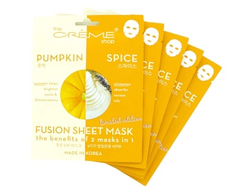 The Creme Shop Pumpkin & Spice Fusion Sheet Mask