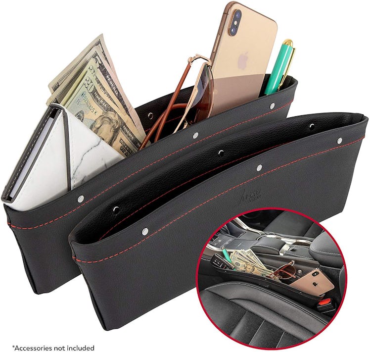 Lusso Gear 2-In-1 Car Seat Organizer