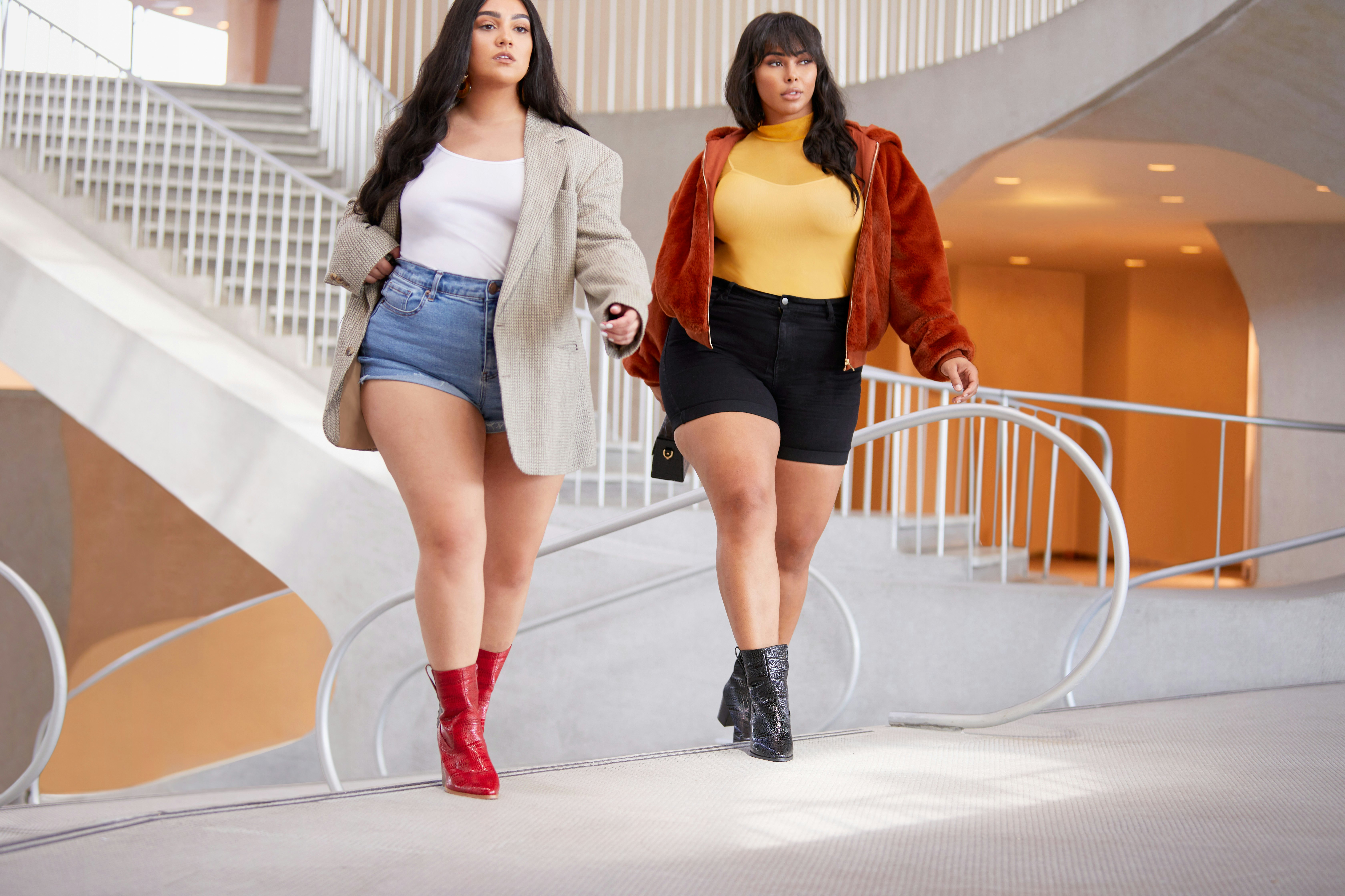 Nadia Aboulhosn's Fashion To Figure Collab Features Thigh-High