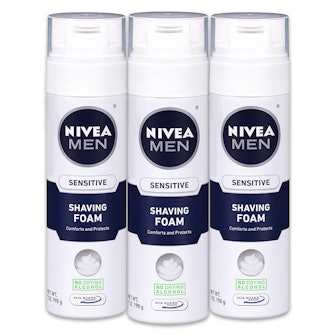 Nivea Men Sensitive Shaving Foam (6-Pack)