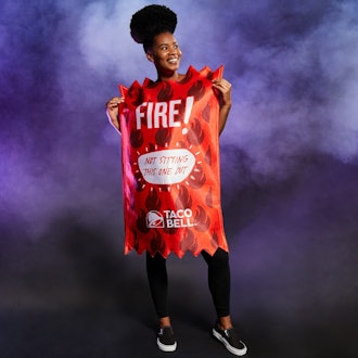 Taco Bell Fire Sauce Packet Tunic