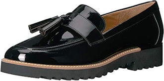 These patent leather shoes are some of the most comfortable loafers for women.