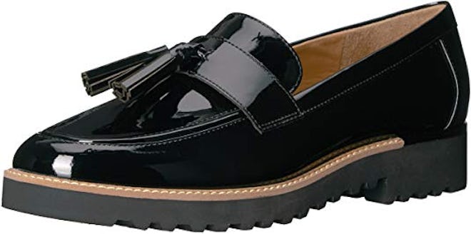 These patent leather shoes are some of the most comfortable loafers for women.