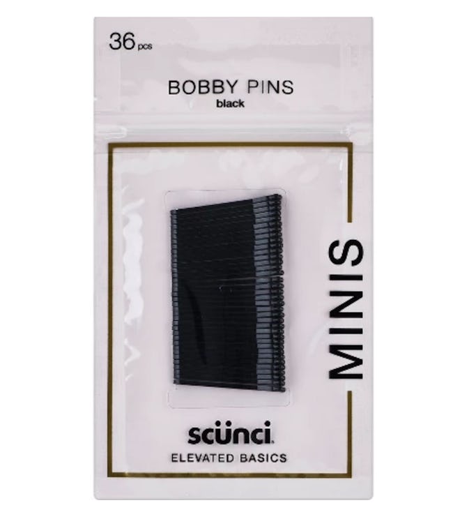 Mini Black Bobby Pins