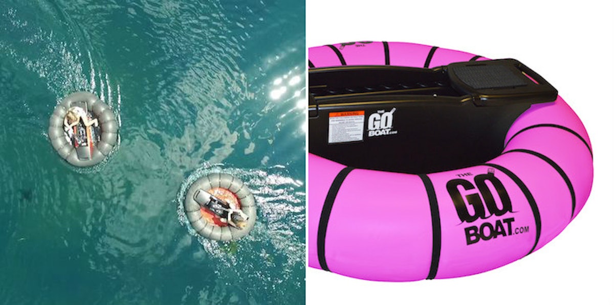 The GoBoat Motorized Pool Float Is Made For Your Last-Minute Summer Vacation