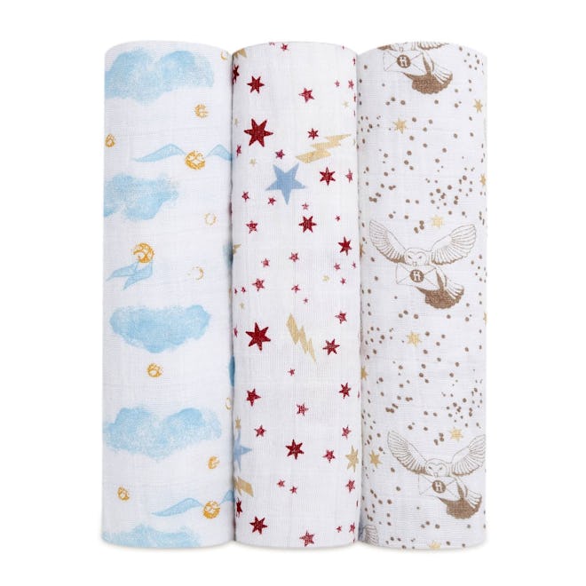 Harry Potter 47" Classic Swaddle 3-Pack