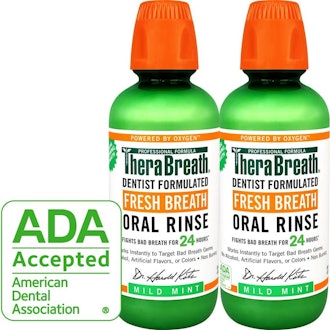 TheraBreath Oral Rinse, 16 Ounce Bottle (2-Pack)