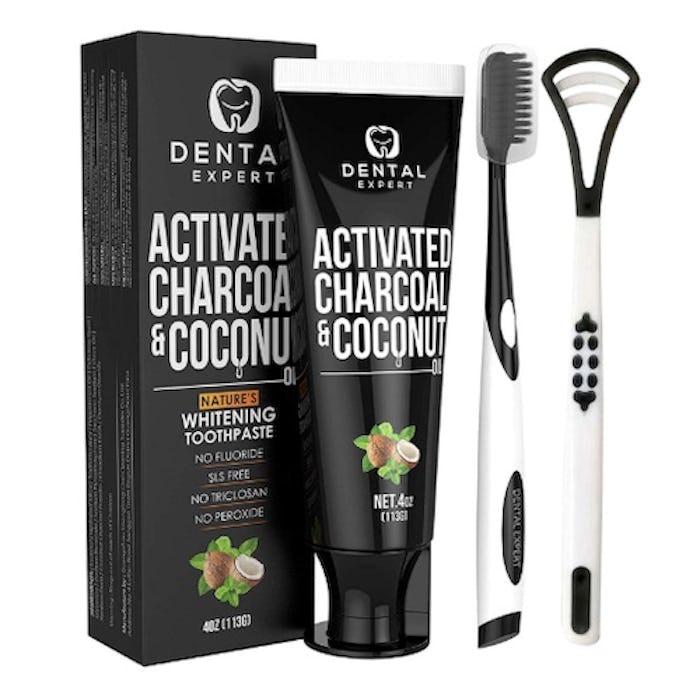 Dental Expert Activated Charcoal Teeth Whitening Toothpaste