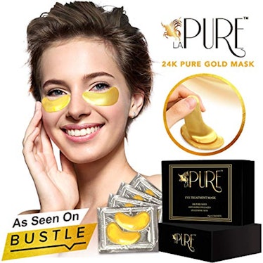 LA PURE 24K Gold Eye Treatment Masks (15-Pack)